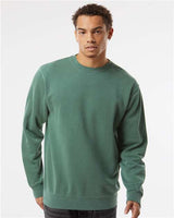 Independent Trading Co. PRM3500 Unisex Midweight Pigment-Dyed Crewneck Sweatshirt | Wholesale Pigment-Dyed Crewneck