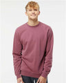 Independent Trading Co. PRM3500 Unisex Midweight Pigment-Dyed Crewneck Sweatshirt | Wholesale Pigment-Dyed Crewneck