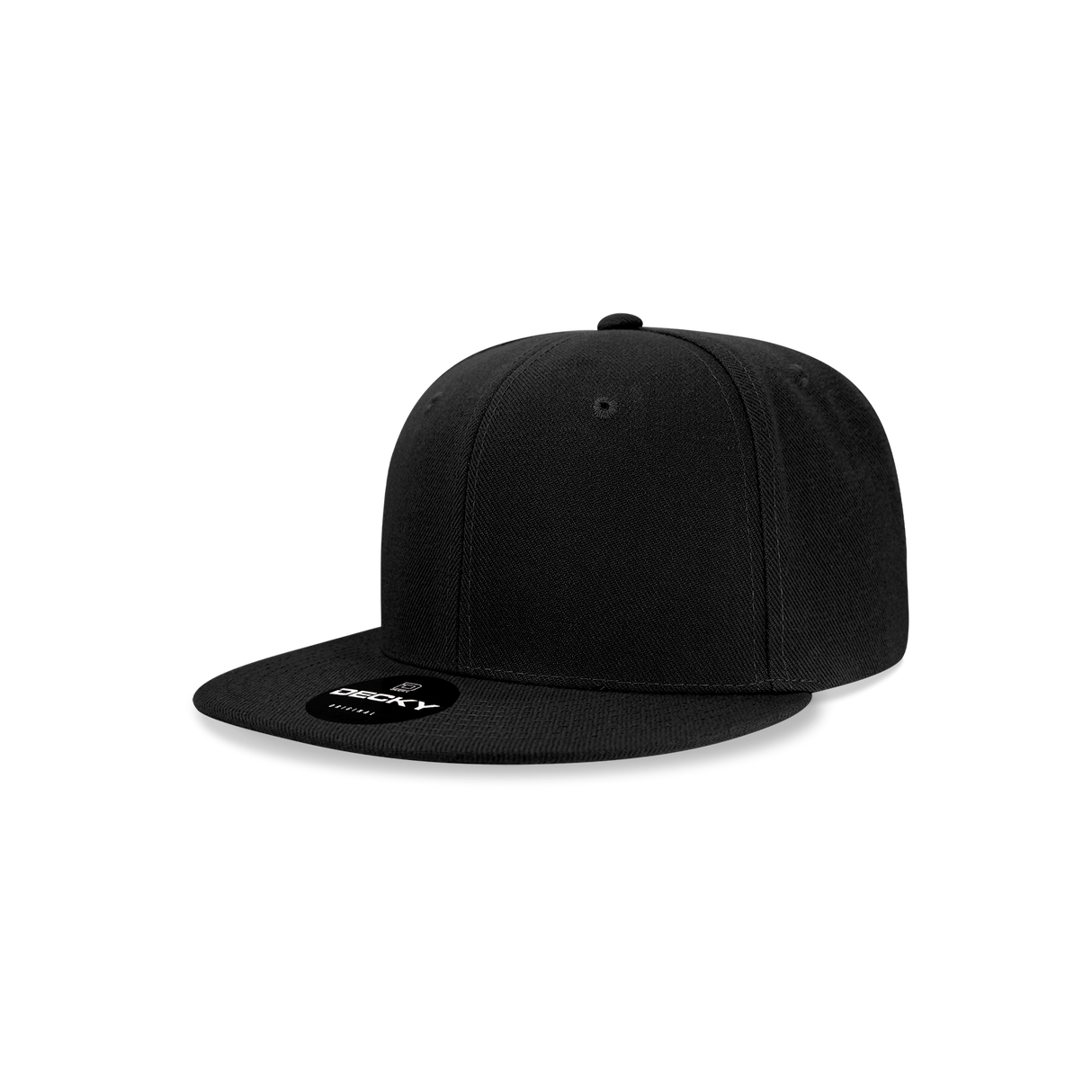 Decky Youth 6 Panel High Profile Structured Acrylic/Polyester Snapback | Decky 7011