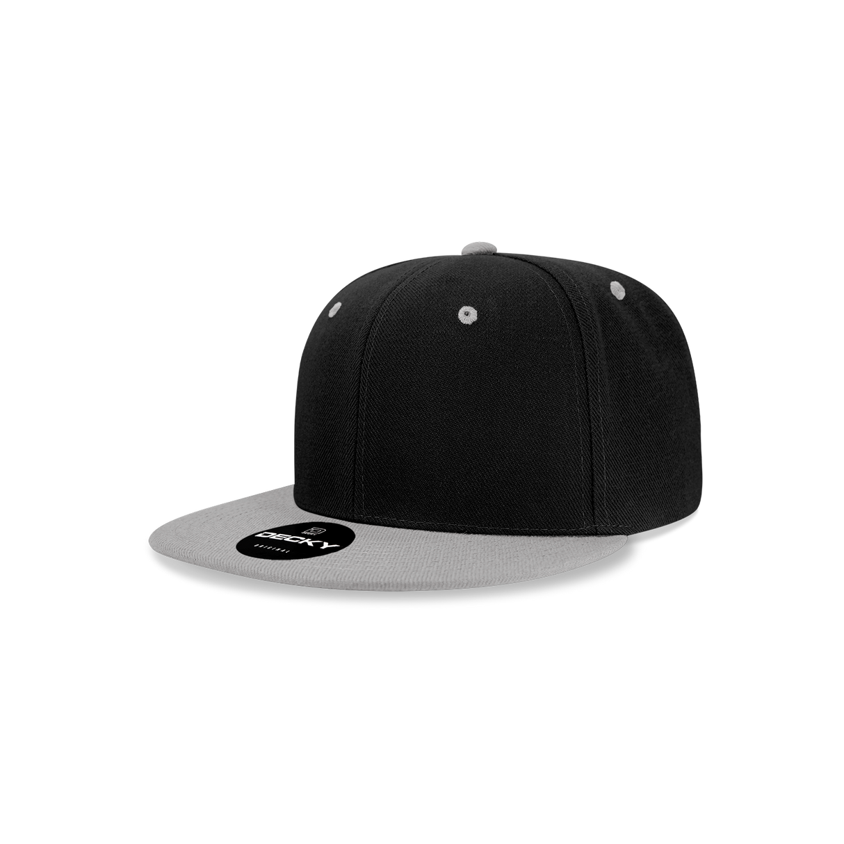 Decky Youth 6 Panel High Profile Structured Acrylic/Polyester Snapback | Decky 7011