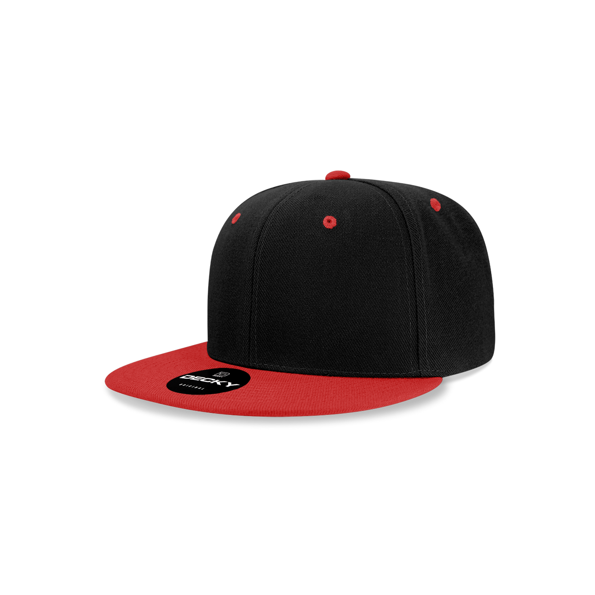 Decky Youth 6 Panel High Profile Structured Acrylic/Polyester Snapback | Decky 7011