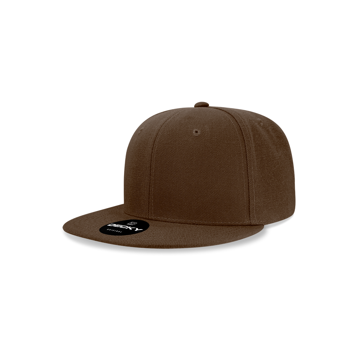 Decky Youth 6 Panel High Profile Structured Acrylic/Polyester Snapback | Decky 7011