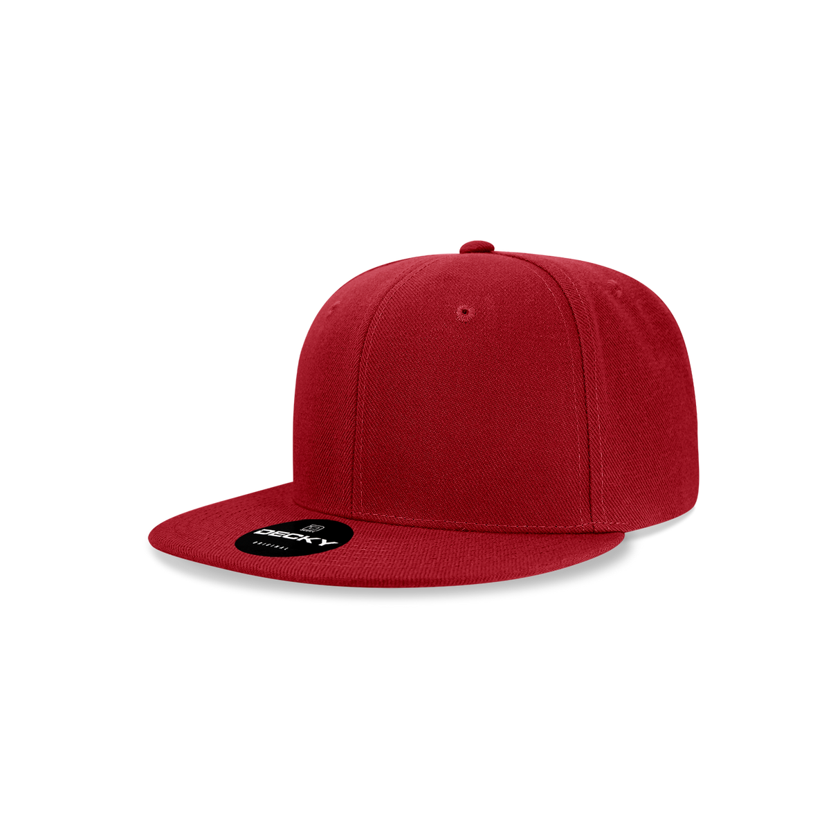 Decky Youth 6 Panel High Profile Structured Acrylic/Polyester Snapback | Decky 7011