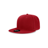 Decky Youth 6 Panel High Profile Structured Acrylic/Polyester Snapback | Decky 7011
