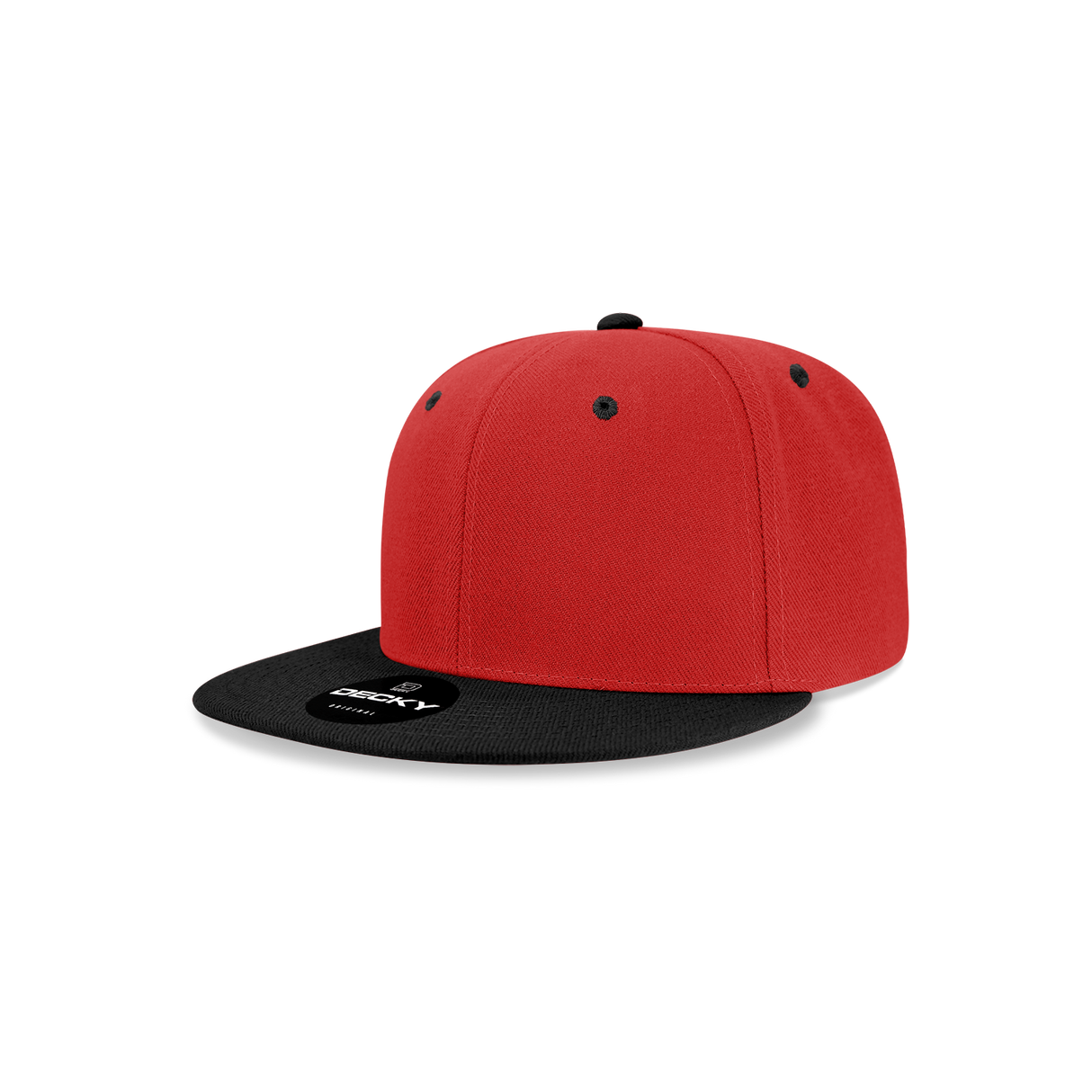 Decky Youth 6 Panel High Profile Structured Acrylic/Polyester Snapback | Decky 7011