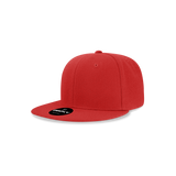 Decky Youth 6 Panel High Profile Structured Acrylic/Polyester Snapback | Decky 7011