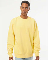 Independent Trading Co. PRM3500 Unisex Midweight Pigment-Dyed Crewneck Sweatshirt | Wholesale Pigment-Dyed Crewneck