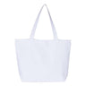 Q-Tees 25L Zippered Tote - Q-Tees Q611 Q-Tees White One Size