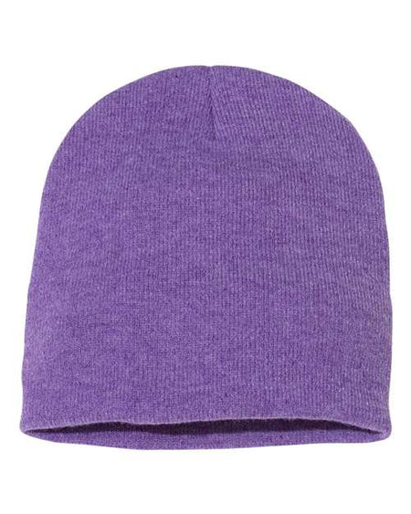 Sportsman 8" Beanie - Sportsman SP08 Sportsman Heather Purple One Size