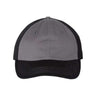 Valucap Bio-Washed Classic Dad Hat - Valucap VC300A Valucap Charcoal/ Black Adjustable