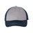 Valucap Bio-Washed Classic Dad Hat - Valucap VC300A Valucap Grey/ Navy Adjustable