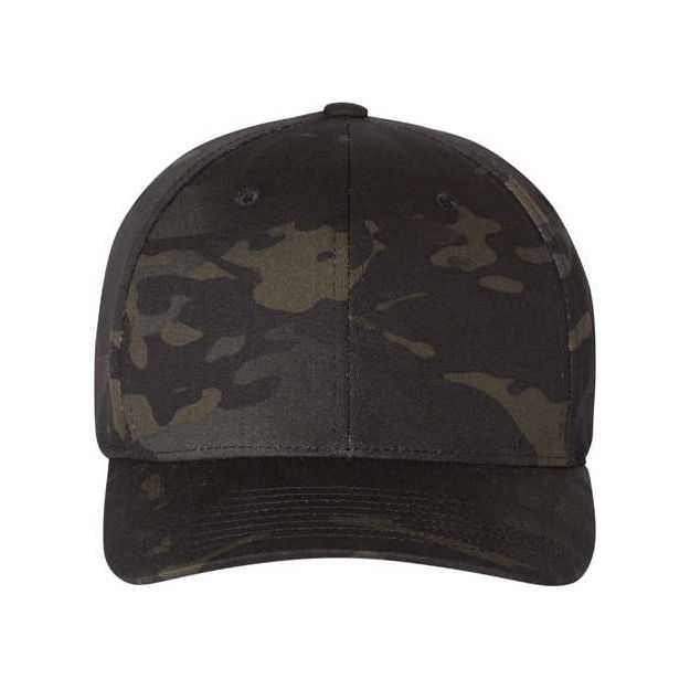 Flexfit Cotton Blend Cap - Flexfit 6277 Flexfit Multicam Black S/M