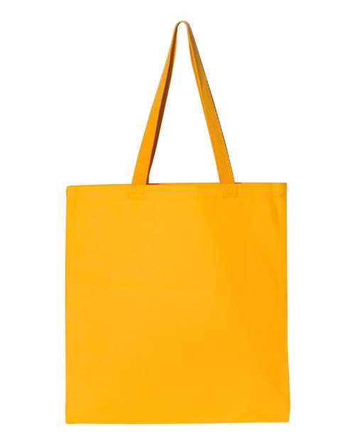 Q-Tees Promotional Tote - Q-Tees Q800 Q-Tees Gold One Size