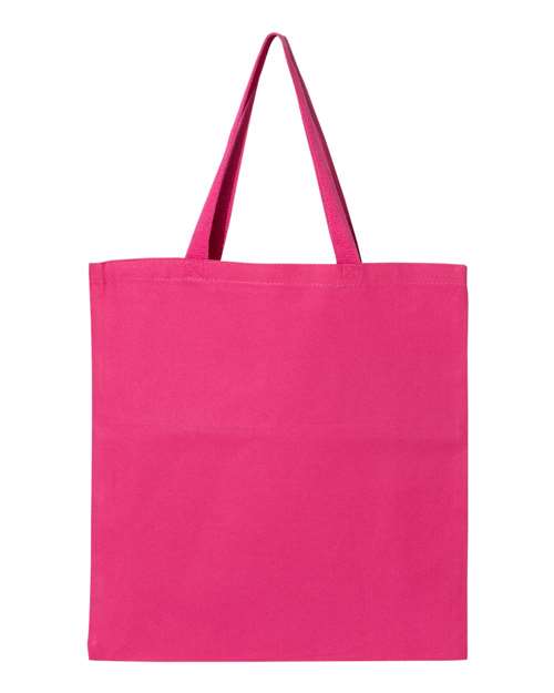 Q-Tees Promotional Tote - Q-Tees Q800 Q-Tees Hot Pink One Size