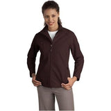 Ladies Textured Soft Shell Jacket Joe's USA Cafe Brown X-Large