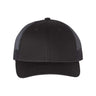 Richardson Low Pro Trucker Cap - Richardson 115 Caps Richardson Black M/L