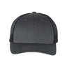 Richardson Low Pro Trucker Cap - Richardson 115 Caps Richardson Charcoal/ Black M/L