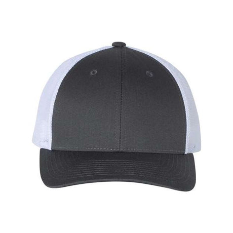 Richardson Low Pro Trucker Cap - Richardson 115 Caps Richardson Charcoal/ White M/L