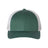Richardson Low Pro Trucker Cap - Richardson 115 Caps Richardson Heather Dark Green/ Silver M/L