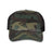 Richardson Garment Washed Printed Trucker Cap - Richardson 111P Richardson Green Camo/ Black Adjustable