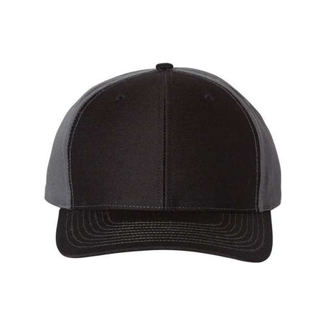 Richardson Twill Back Trucker Cap - Richardson 312 Richardson Black/ Charcoal Adjustable