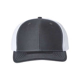 Richardson Twill Back Trucker Cap - Richardson 312 Richardson Charcoal/ White Adjustable