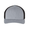 Richardson R-Flex Trucker Cap - Richardson 110 Richardson Heather Grey/ Black S/M
