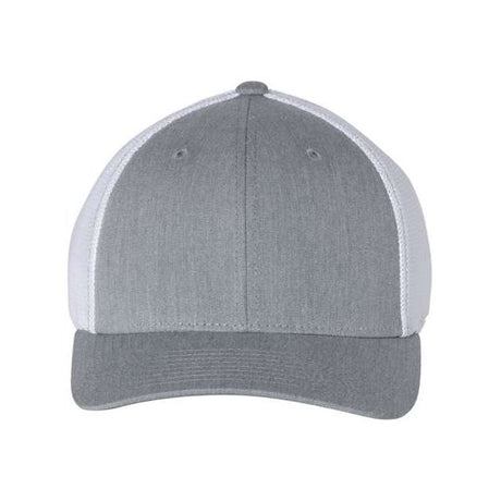 Richardson R-Flex Trucker Cap - Richardson 110 Richardson Heather Grey/ White S/M