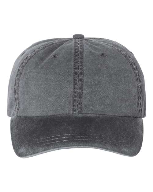 Valucap Pigment-Dyed Cap - Valucap SP500 Valucap Black Adjustable