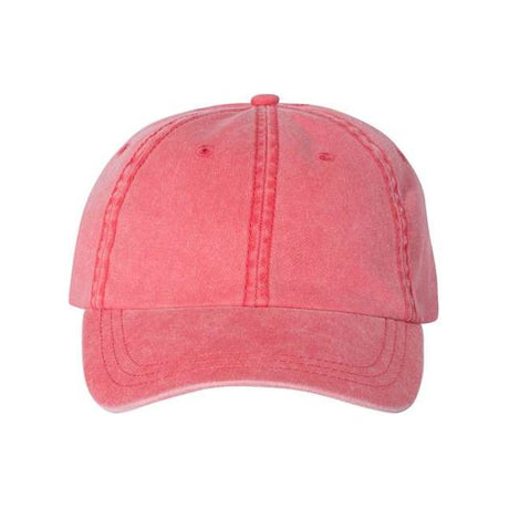 Valucap Pigment-Dyed Cap - Valucap SP500 Valucap Red Adjustable