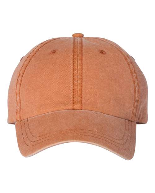 Valucap Pigment-Dyed Cap - Valucap SP500 Valucap Texas Orange Adjustable