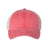 Valucap Pigment-Dyed Trucker Cap - Valucap SP510 Valucap Red/ Stone Adjustable