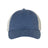 Valucap Pigment-Dyed Trucker Cap - Valucap SP510 Valucap Royal/ Stone Adjustable