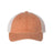 Valucap Pigment-Dyed Trucker Cap - Valucap SP510 Valucap Texas Orange/ Stone Adjustable