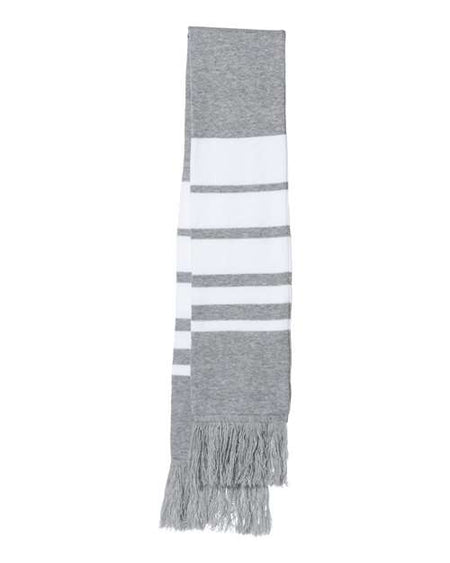 Sportsman Soccer Scarf - Sportsman SP07 Sportsman Heather Grey/ White One Size