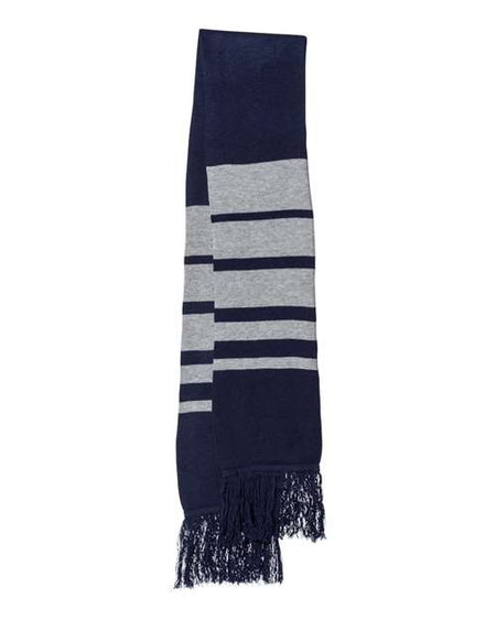 Sportsman Soccer Scarf - Sportsman SP07 Sportsman Navy/ Heather Grey One Size