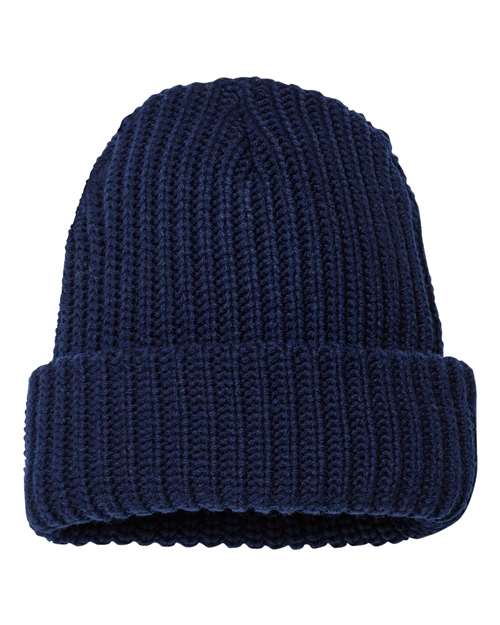 Sportsman 12" Chunky Cuffed Beanie - Sportsman SP90 Sportsman Navy One Size