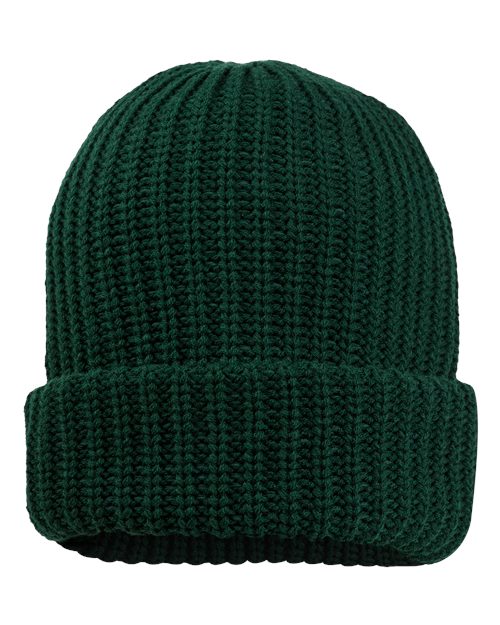 Sportsman 12" Chunky Cuffed Beanie - Sportsman SP90 Sportsman Forest Green One Size