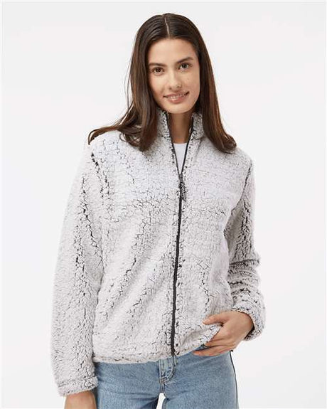 Boxercraft Women’s Sherpa Full-Zip Jacket - Boxercraft Q12