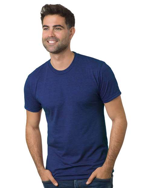 Bayside USA-Made Triblend T-Shirt - Bayside 5710 Bayside Tri Denim XS