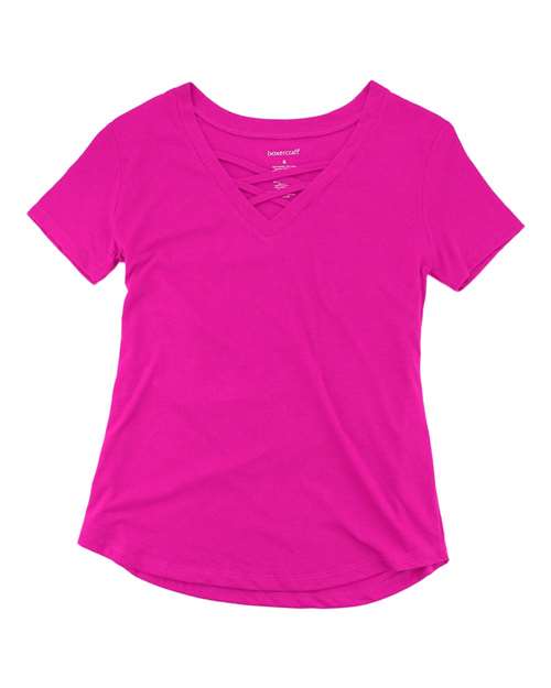 Boxercraft Women’s Cage Front T-Shirt - Boxercraft T27