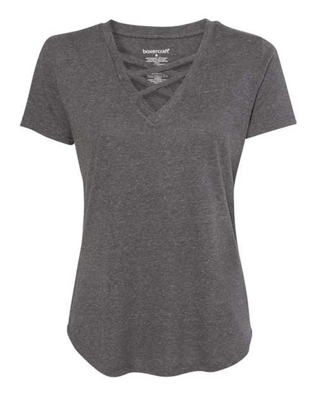 Boxercraft Women’s Cage Front T-Shirt - Boxercraft T27