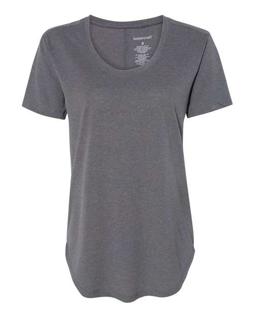 Boxercraft Women’s At Ease Scoop Neck T-Shirt - Boxercraft T61
