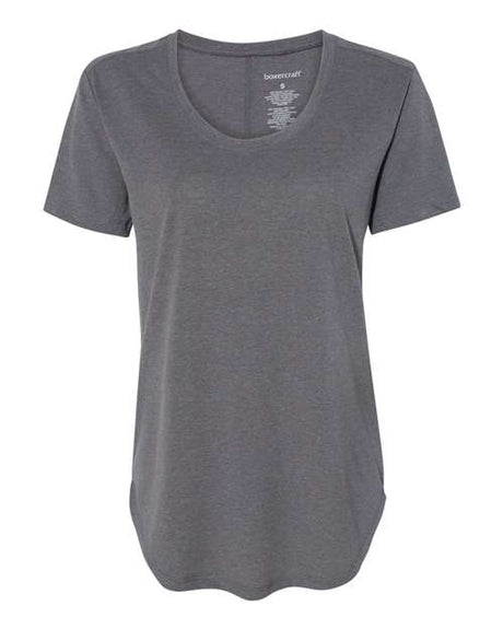 Boxercraft Women’s At Ease Scoop Neck T-Shirt - Boxercraft T61