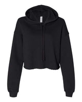 Bella + Canvas 7502 Women's Crop Fleece Hoodie Sweatshirt