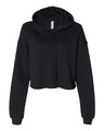Bella + Canvas 7502 Women's Crop Fleece Hoodie Sweatshirt