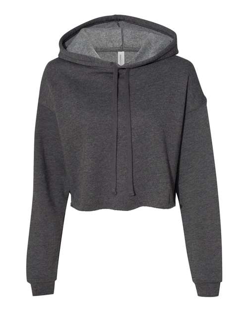 Bella + Canvas 7502 Women's Crop Fleece Hoodie Sweatshirt