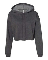 Bella + Canvas 7502 Women's Crop Fleece Hoodie Sweatshirt
