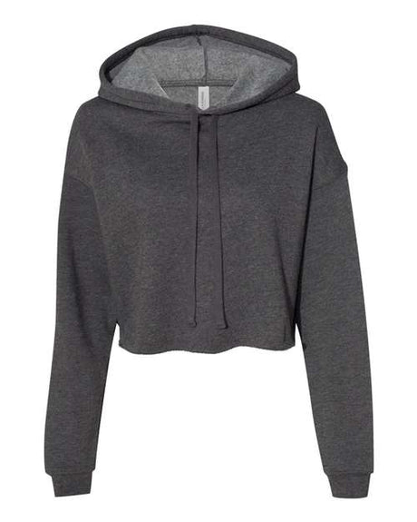 Bella + Canvas 7502 Women's Crop Fleece Hoodie Sweatshirt