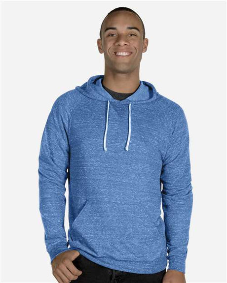 JERZEES Unisex Snow Heather French Terry Raglan Hooded Sweatshirt - JERZEES 90MR